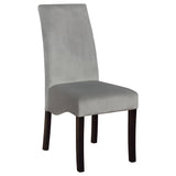 Stanton Black Rectangle Pedestal Dining Room Set - Ella Furniture