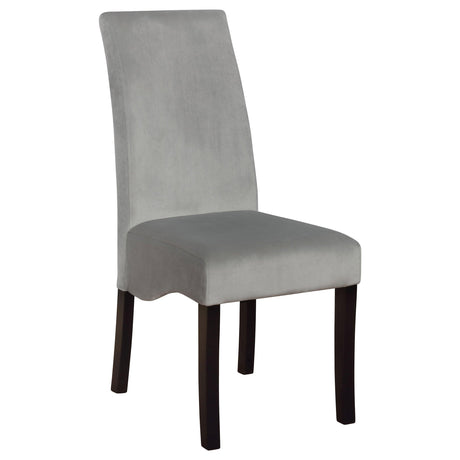 Stanton Black Rectangle Pedestal Dining Room Set - Ella Furniture
