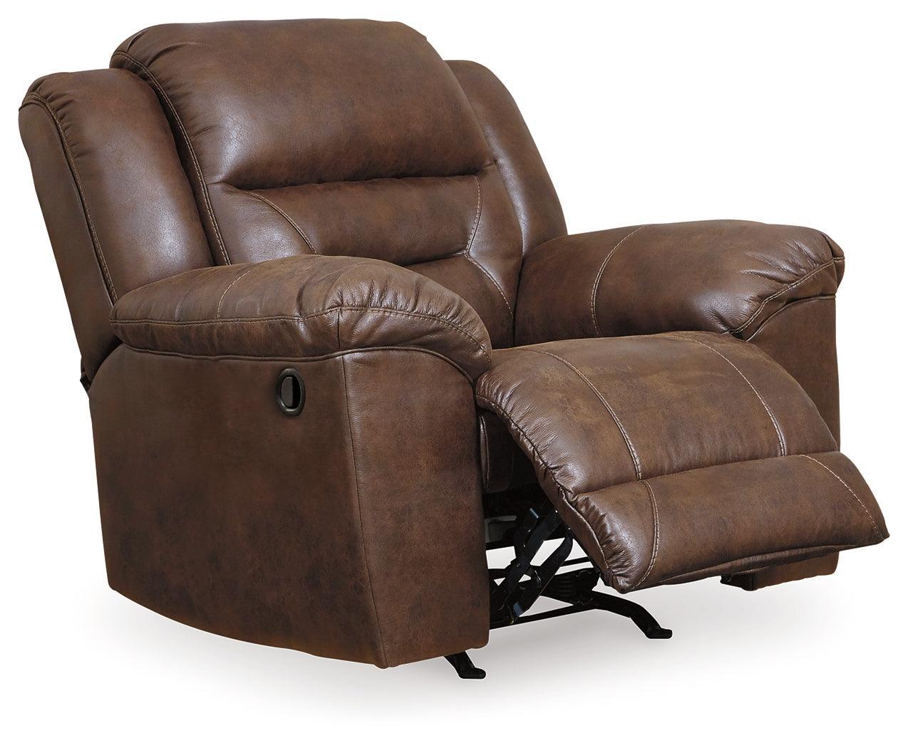 Stoneland Chocolate Sofa, Loveseat And Recliner PKG001246 - 3990487 | 3990496 | 3990498 - Ella Furniture