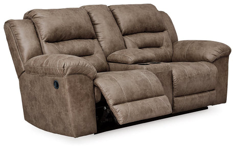 Stoneland Fossil Sofa And Loveseat - Ella Furniture