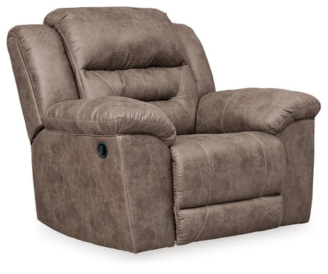 Stoneland Fossil Sofa, Loveseat And Recliner - Ella Furniture
