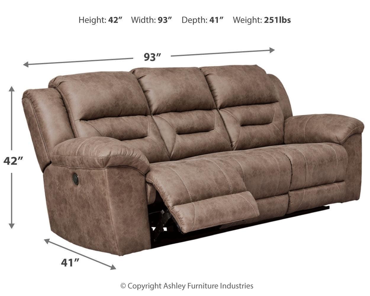 Stoneland Fossil Sofa, Loveseat And Recliner PKG001250 - 3990587 | 3990596 | 3990598 - Ella Furniture
