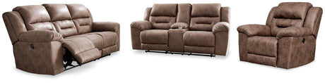 Stoneland Fossil Sofa, Loveseat And Recliner PKG001250 - 3990587 | 3990596 | 3990598 - Ella Furniture
