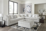 Stupendous Alloy 4-Piece Sectional with Ottoman - Ella Furniture