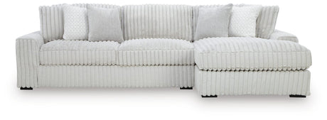 Stupendous Alloy Velvet 2-Piece Sectional with Chaise view 4