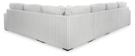 Stupendous Alloy Velvet 4-Piece Sectional - Ella Furniture