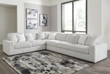 Stupendous Alloy Velvet 4-Piece Sectional - Ella Furniture