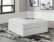 Stupendous Alloy Velvet Oversized Accent Ottoman - Ella Furniture