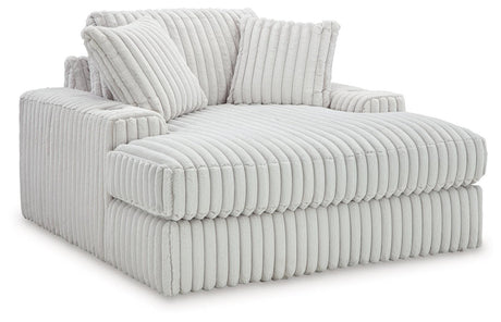 Stupendous Alloy Velvet Oversized Chaise - Ella Furniture