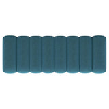 Summer Fabric Upholstered Tufted Accent Bench Peacock Blue 910293 - Ella Furniture