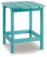 Sundown Turquoise Treasure 2 Outdoor Chairs With End Table - Ella Furniture