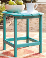 Sundown Turquoise Treasure 2 Outdoor Chairs With End Table - Ella Furniture