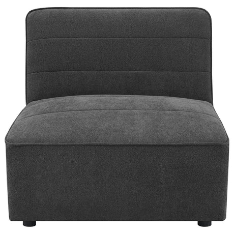 SUNNY Sunny 6-piece Upholstered Modular Sectional Sofa Charcoal 552081-SET - Ella Furniture