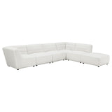 SUNNY Sunny 6-piece Upholstered Modular Sectional Sofa Natural 551621-SET - Ella Furniture