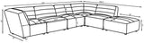SUNNY Sunny 6-piece Upholstered Modular Sectional Sofa Natural 551621-SET - Ella Furniture