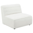 SUNNY Sunny Upholstered Armless Chair Natural 551621 - Ella Furniture
