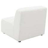 SUNNY Sunny Upholstered Armless Chair Natural 551621 - Ella Furniture