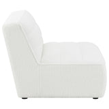 SUNNY Sunny Upholstered Armless Chair Natural 551621 - Ella Furniture