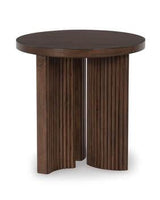 Korestone Dark Brown Occasional Table Set