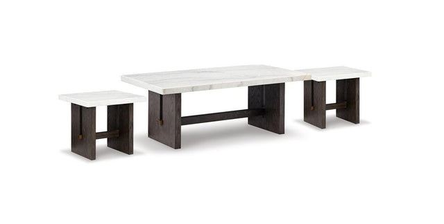 T779 Marble Occasional Table Set - Ella Furniture