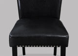 Tanner White/Black Faux Marble Modern Wood And Veneers Dining Room Set - Ella Furniture
