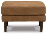 Telora Caramel Sofa, Loveseat, Chair And Ottoman - Ella Furniture