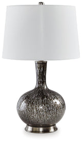 Tenslow Antique Black 2-Piece Table Lamp Set - Ella Furniture