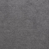 Tesoro Upholstered Round Lift Top Storage Ottoman Grey And Black 910147 - Ella Furniture