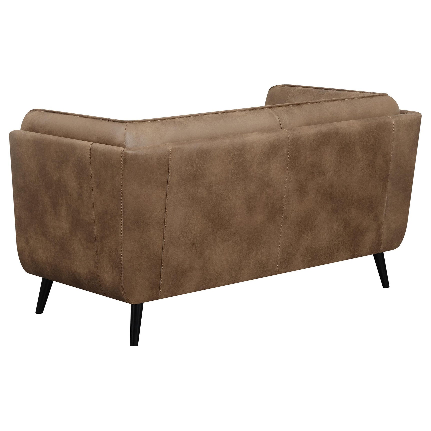Thatcher Thatcher 3-piece Upholstered Tuxedo Arm Sofa Set Brown 509421-S3 - Ella Furniture