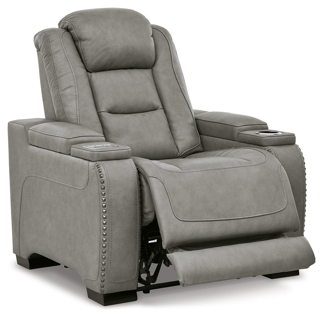 The Gray Man-den 3-Piece Home Theater Seating - Ella Furniture