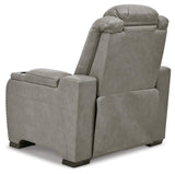 The Gray Man-den 3-Piece Home Theater Seating - Ella Furniture