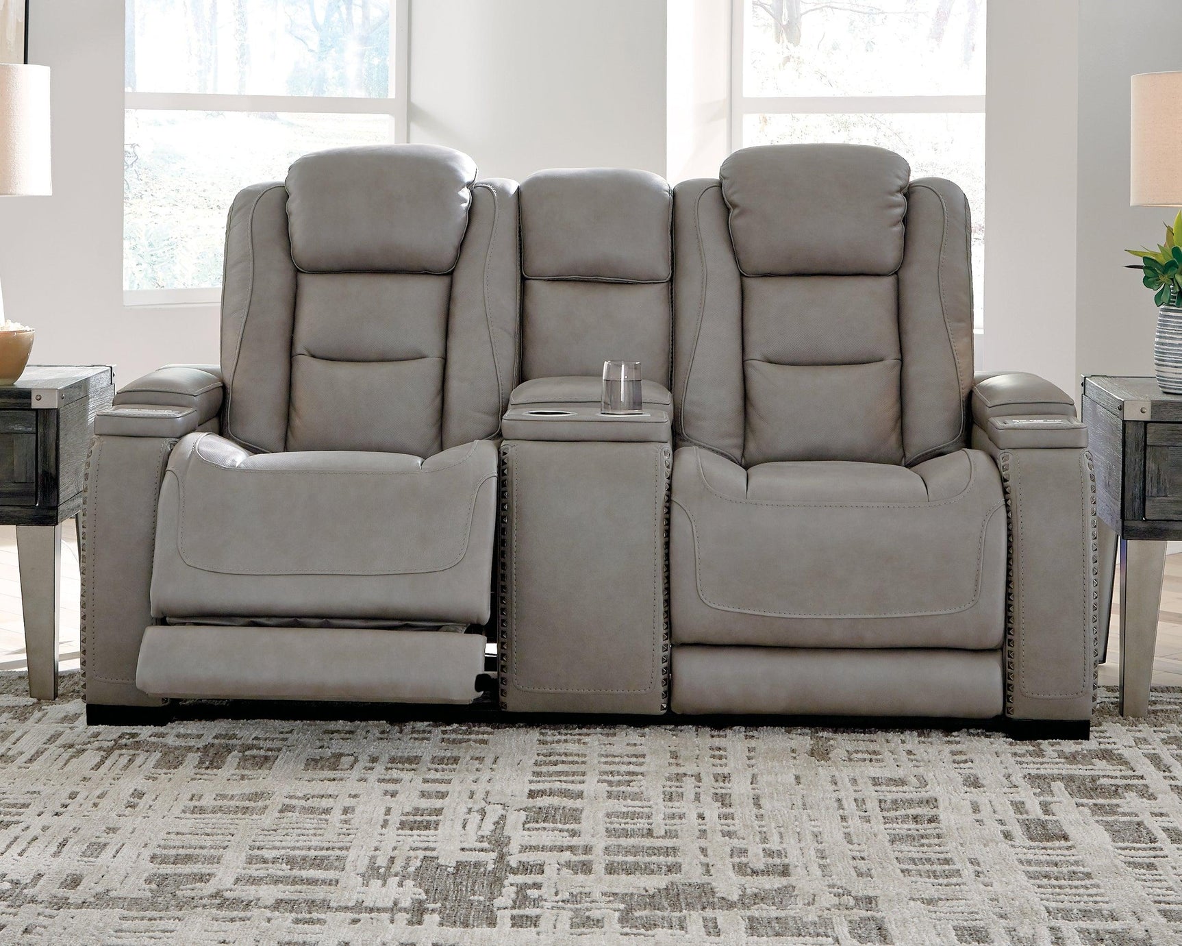 The Gray Man-den Sofa And Loveseat - Ella Furniture