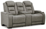 The Gray Man-den Sofa, Loveseat And Recliner - Ella Furniture