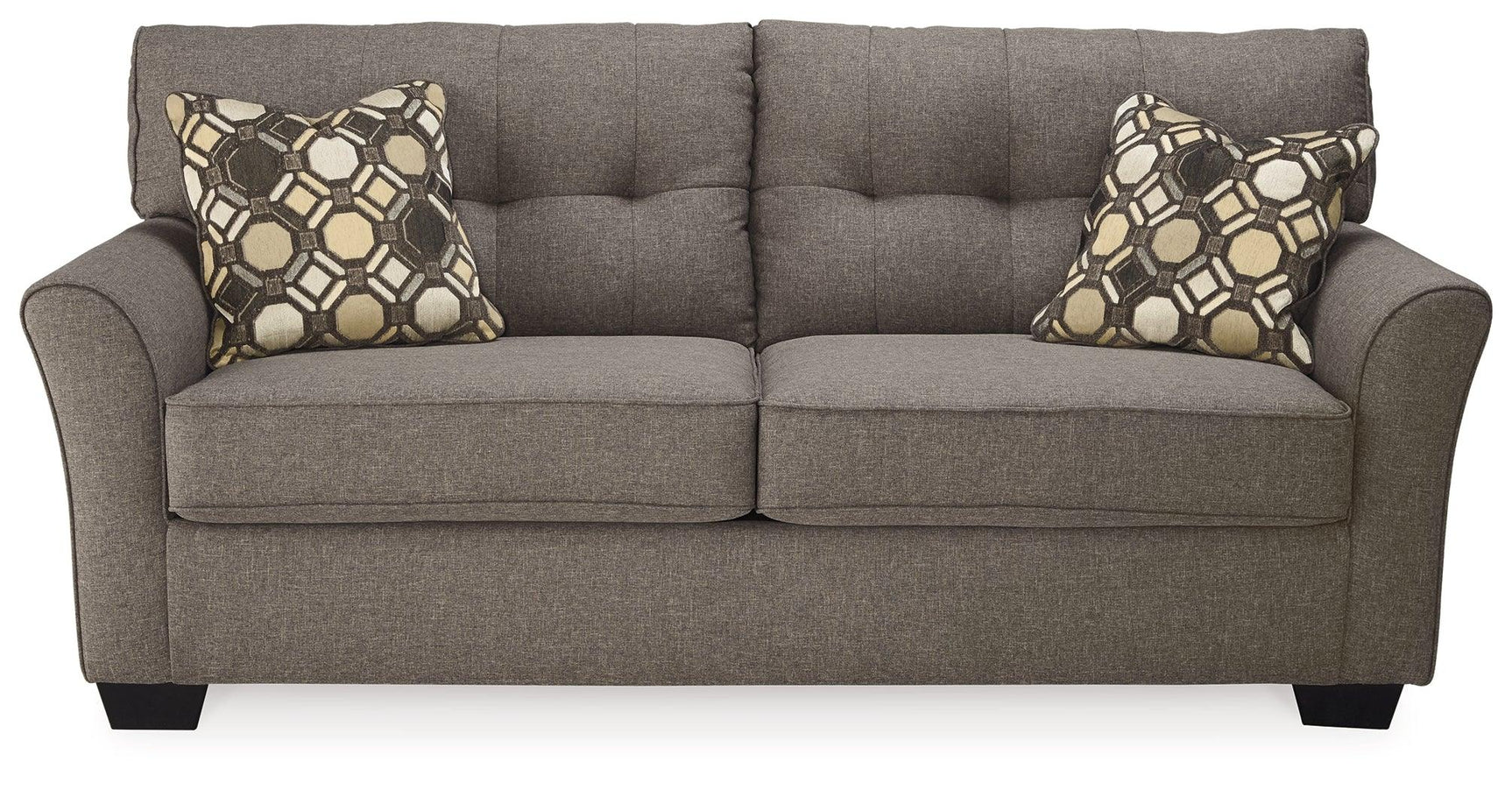 Tibbee Slate Sofa, Loveseat And Chaise - Ella Furniture