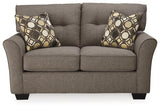 Tibbee Slate Sofa, Loveseat And Chaise - Ella Furniture