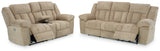 Tip-Off Wheat Sofa and Loveseat - Ella Furniture