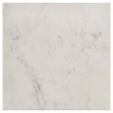 Tobin Square Marble Top End Table White And Black 707697 - Ella Furniture