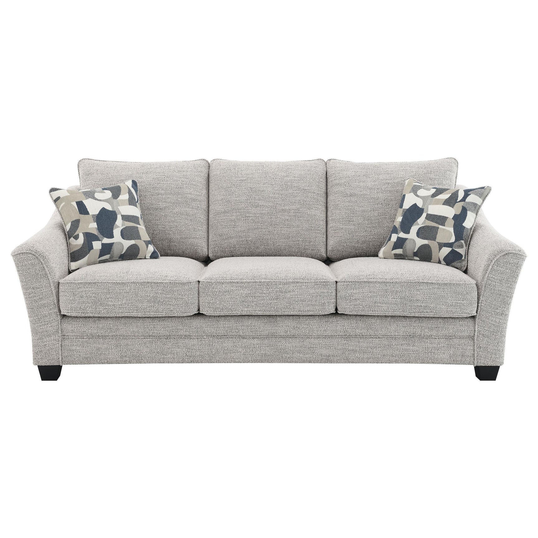 Tomkins 2-piece Boucle Upholstered Sofa Set Light Grey 509671-S2 - Ella Furniture