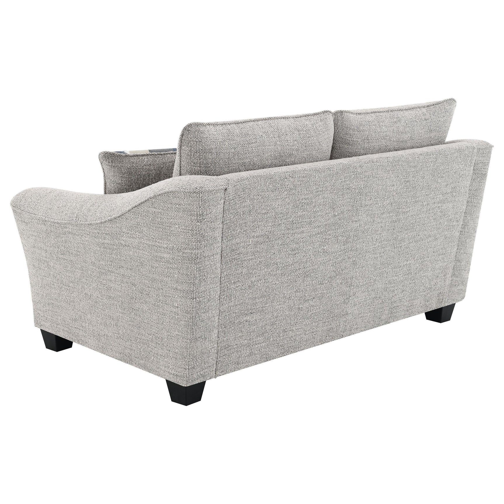 Tomkins 2-piece Boucle Upholstered Sofa Set Light Grey 509671-S2 - Ella Furniture