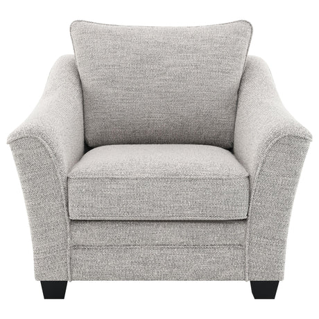Tomkins 3-piece Boucle Upholstered Sofa Set Light Grey 509671-S3 - Ella Furniture