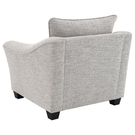 Tomkins 3-piece Boucle Upholstered Sofa Set Light Grey 509671-S3 - Ella Furniture