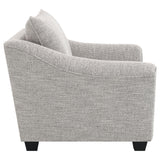 Tomkins 3-piece Boucle Upholstered Sofa Set Light Grey 509671-S3 - Ella Furniture