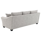 Tomkins 3-piece Boucle Upholstered Sofa Set Light Grey 509671-S3 - Ella Furniture