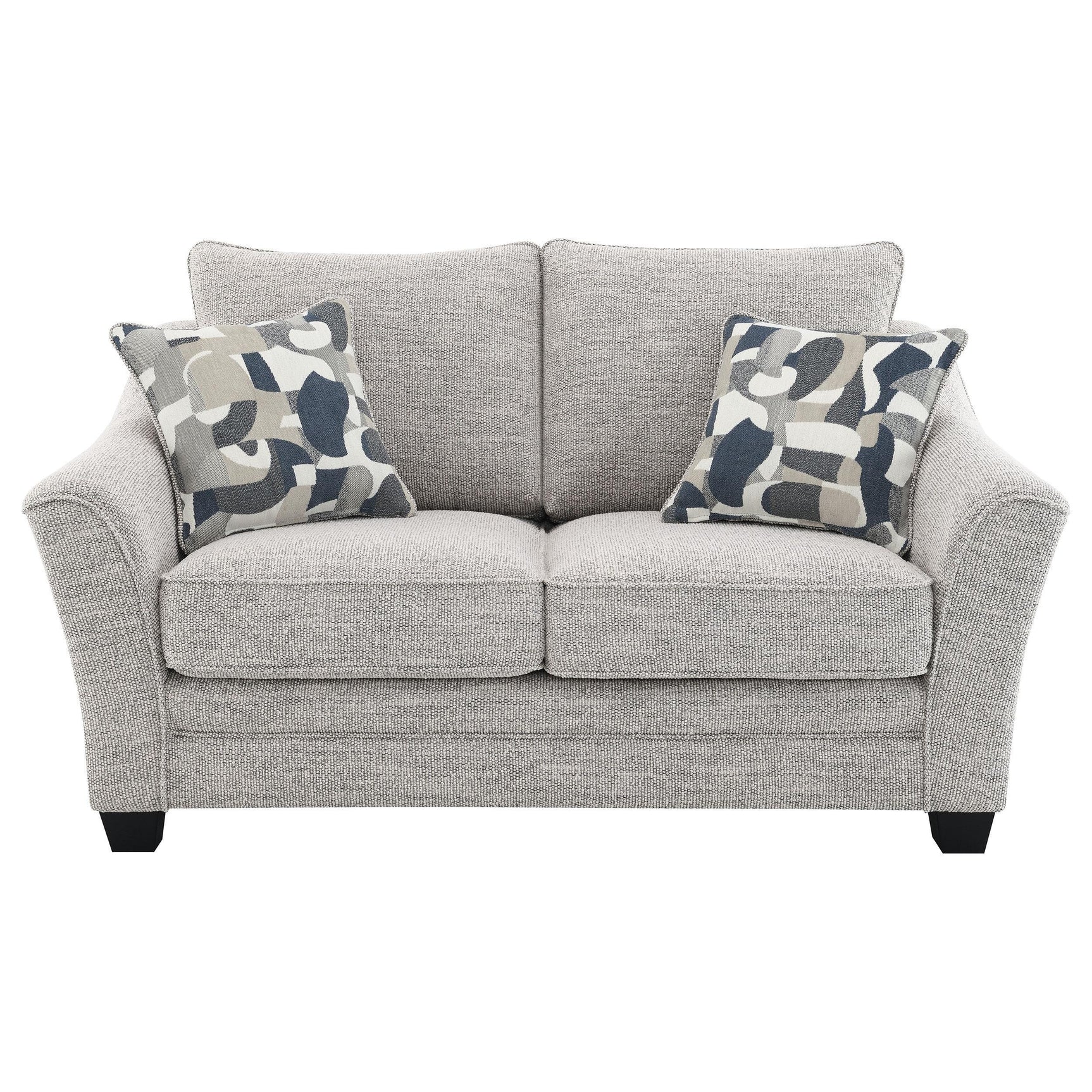 Tomkins 3-piece Boucle Upholstered Sofa Set Light Grey 509671-S3 - Ella Furniture