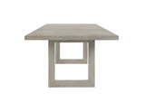 Torrie Gray/White Modern Solid Wood And Veneers Polyester Dining Room Set - Ella Furniture