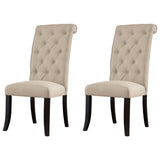 Tripton Linen 2-Piece Dining Room Chair - Ella Furniture