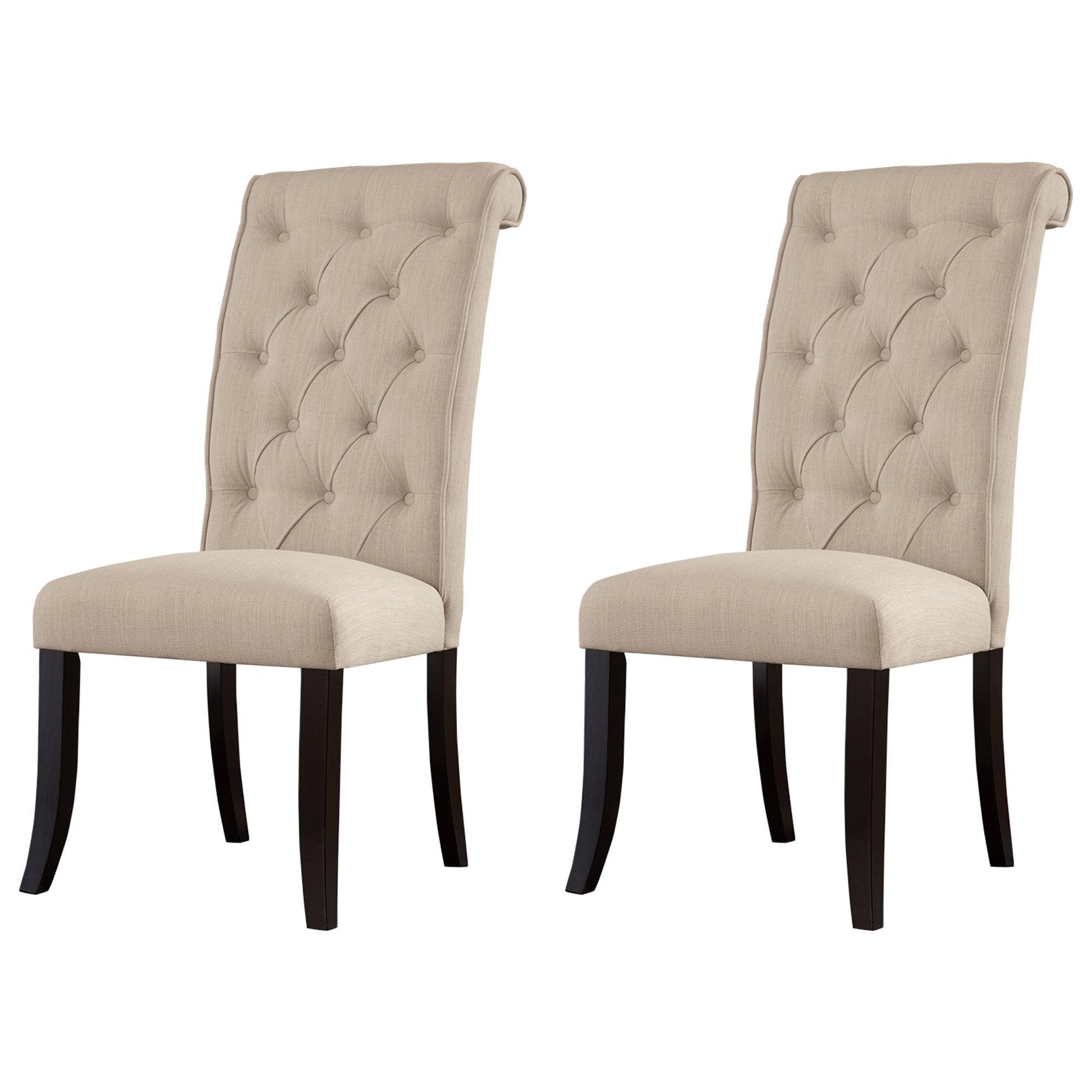 Tripton Linen 2-Piece Dining Room Chair - Ella Furniture