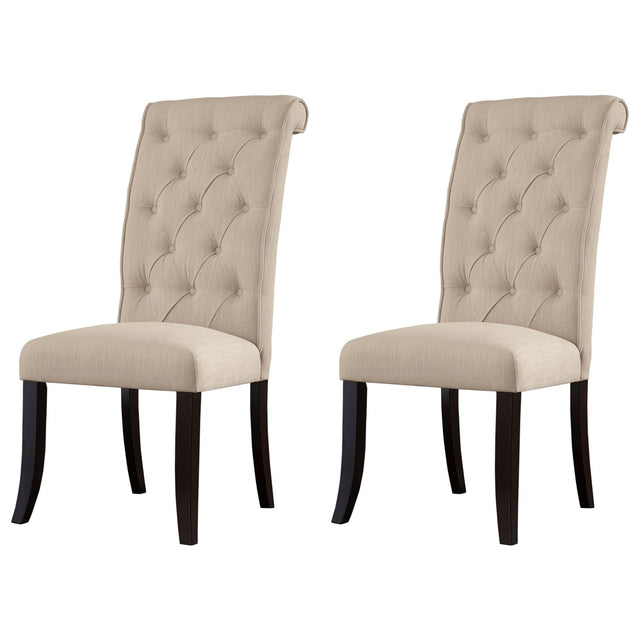 Tripton Linen 2-Piece Dining Room Chair - Ella Furniture