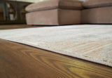 Truward Linen/Gray/Caramel Medium Rug - Ella Furniture