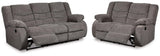 Tulen Gray Sofa And Loveseat - Ella Furniture